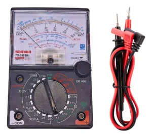 Multímetro Multi Teste Analógico Yx-360tr E L B C/ Bip Cabo