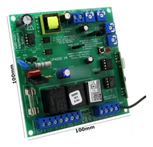 KIT Placa Central Peccinin Cp4000 Original E 2 Controles 3c Preto